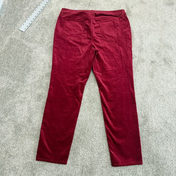 Chico's 3R velvet fly front stretch Jeggings pants P 2404 - Picture 11 of 12